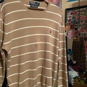 Polo sweater, L